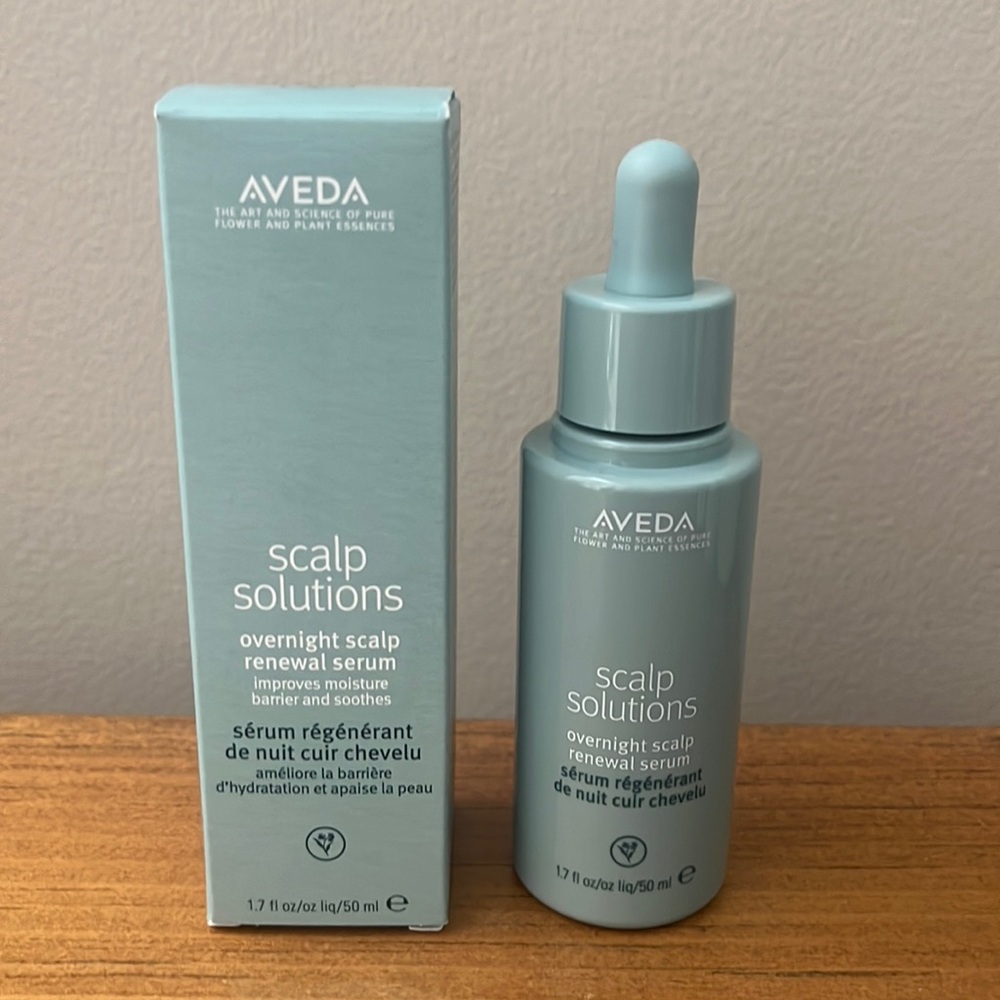 AVEDA Scalp Solutions overnight scalp renewal serum NEW in box 1.7oz